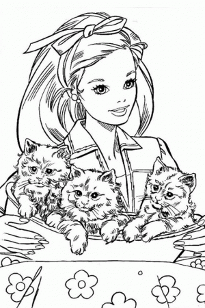 Old Barbie Coloring Pages - High Quality Coloring Pages