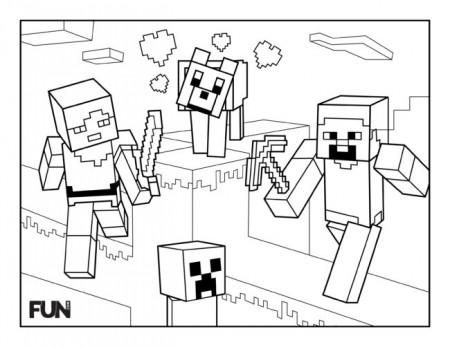 Video Game Coloring Pages | Fun Family Crafts