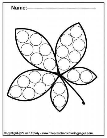 59 Remarkable Free Dot Marker Coloring Pages Photo Inspirations –  Axialentertainment