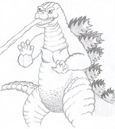 Godzilla Coloring Pages Idea - Whitesbelfast