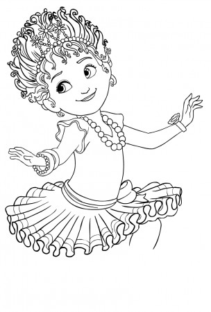 Fancy Nancy Clancy coloring page - Drawing 5