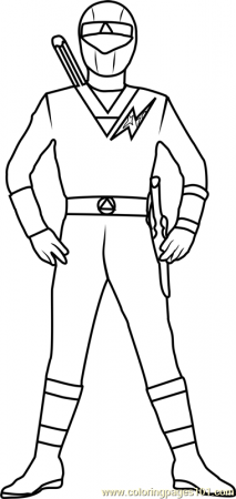 Yellow Power Ranger Coloring Page for Kids - Free Power Rangers Printable Coloring  Pages Online for Kids - ColoringPages101.com | Coloring Pages for Kids