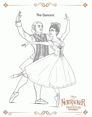 The Nutcracker And The Four Realms Coloring Pages - Simply Today Life