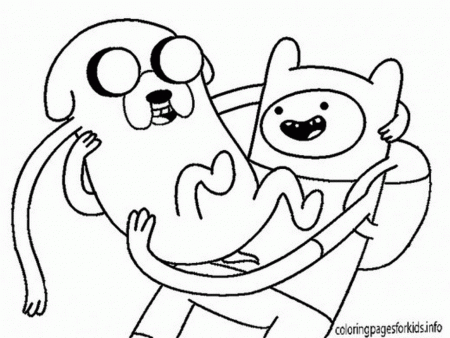 Cartoon Network Coloring Pages Adventure Time 395037 Coloring ...