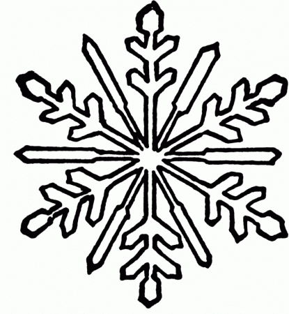 Fast Printable Snowflake Coloring Pages Az Coloring Pages, Forms ...