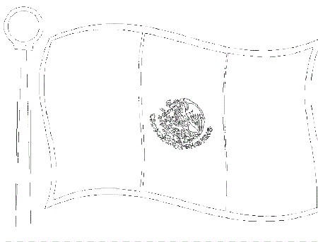 Mexico Flag Coloring Page (17 Pictures) - Colorine.net | 18497