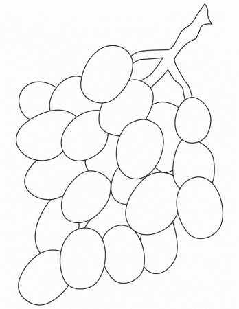 7 Pics of Free Printable Coloring Pages Grapes - Grapes Coloring ...