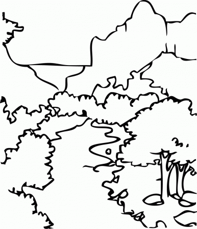 Us National Parks Coloring Pages - Handipoints