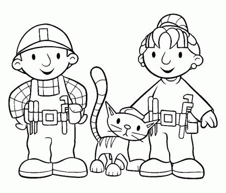 Bob the Builder Coloring Pages - Koloringpages