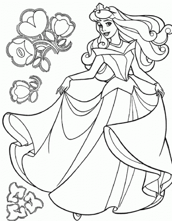 Cinderella - Coloring Pages for Kids and for Adults