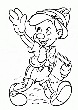 Free Coloring Pages Of Disney Characters For Children And Toddler ...
