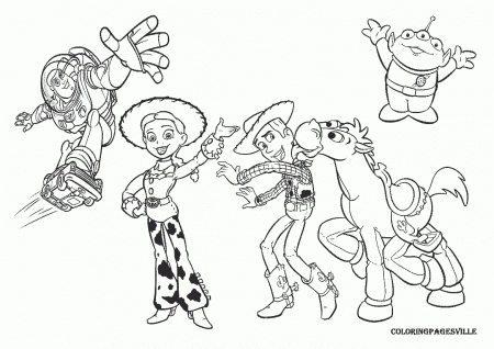 Related Toy Story Coloring Pages item-11715, Toy Story Coloring ...
