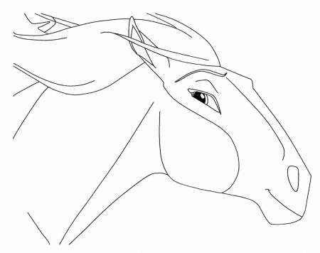 Forms Free Rain The Stallion Coloring Pages, Knowledge Spirit ...