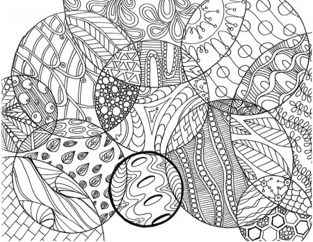 circle zentangle coloring page | pages at etsy.com/shop/snee ...