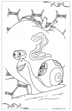 Turbo Free Coloring Pages for Kids