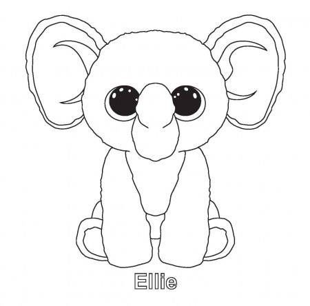 Coloring Pages : Ty Beanie Boo Coloring Pages Sparkles ...