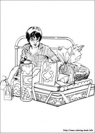 Harry Potter coloring pages on Coloring-Book.info