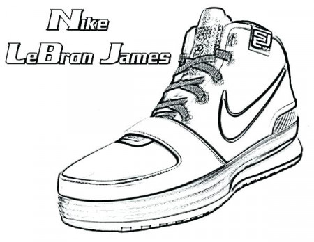 Air Force Shoes Drawing