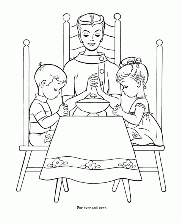 Bible-Printables: Lord's Prayer Coloring Pages - The Lords Prayer ...