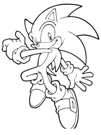 Hyper Sonic Coloring Page. The following is our collection of Sonic  Coloring Page Printables. You… | Pokemon coloring pages, Cartoon coloring  pages, Hedgehog colors