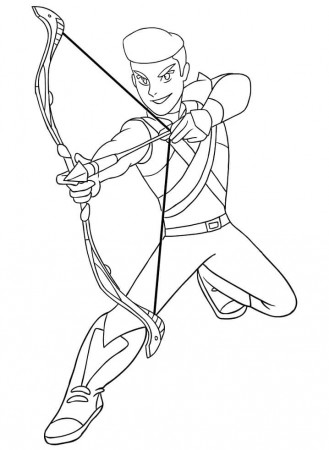 Bow from She-Ra Princess Coloring Page - Free Printable Coloring Pages for  Kids