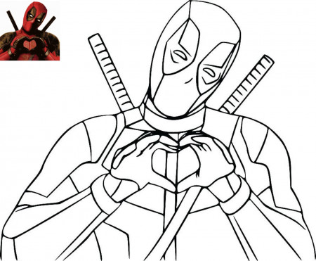 Deadpool Coloring Pages And Dozens More Top 10 Coloring Themes