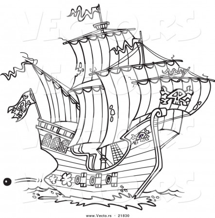 Cannon Pirate Coloring Pages - Coloring Pages For All Ages