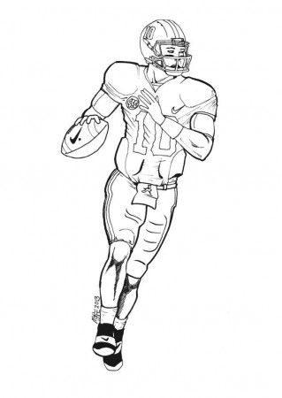 Cam Newton Football Player Coloring Pages – Coloring Pics