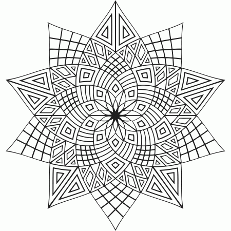 7 Best Images of Free Printable Adult Coloring Pages Advanced ...
