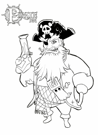 Pirate Coloring Pages Free Printable Pirate Coloring Pages. Kids ...