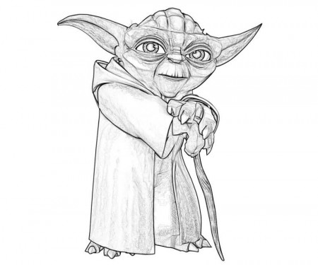 12 Pics of Star Wars Yoda Coloring Pages Printable - Star Wars ...