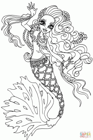 Sirena Von Boo coloring page | Free Printable Coloring Pages
