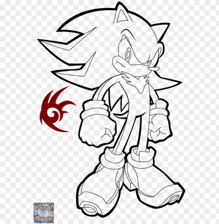 happy super shadow the hedgehog coloring pages - super shadow coloring pages  PNG image with transparent background | TOPpng