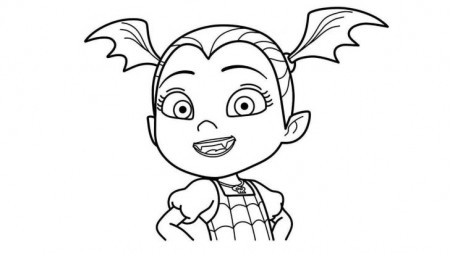 Coloring pages ideas : Vampirina Coloring Pages To Printor Adults ...