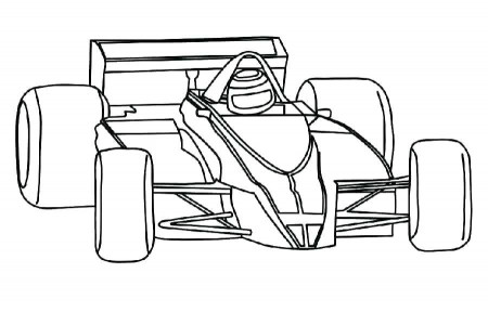 F1 Car Coloring Pages at GetDrawings | Free download