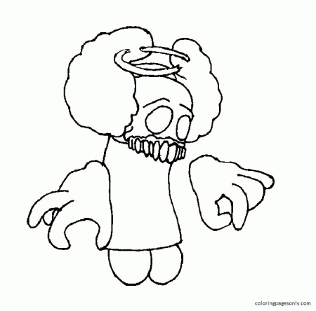 Friday Night Funkin Tricky Phase Coloring Pages - Friday Night Funkin Coloring  Pages - Coloring Pages For Kids And Adults