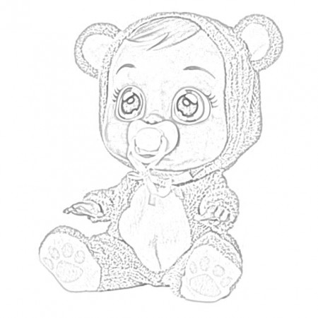 The Holiday Site: Coloring Pages of Cry Babies Interactive Baby Dolls