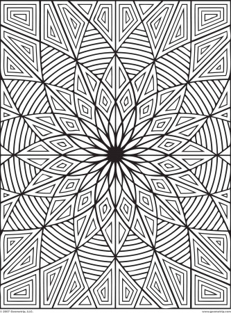 Cool 3D Designs Coloring Pages - Сoloring Pages For All Ages