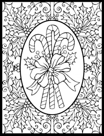 Coloring Pages: Printable Christmas Coloring Pages For Adults Step ...