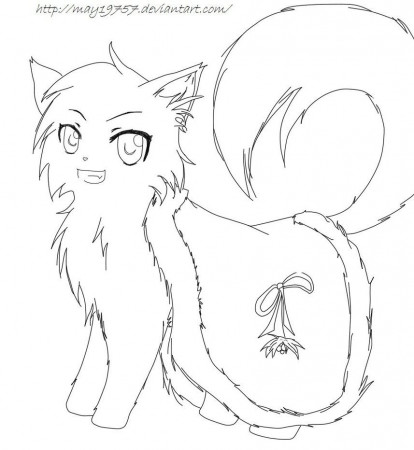 Coloring Pictures Of Warrior Cats - Coloring