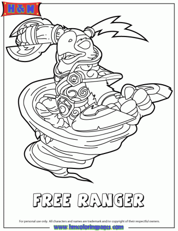 Skylander Coloring Pages Printable | Free Coloring Pages