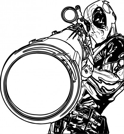 Deadpool Sniper Coloring Page | Coloring pages, Sniper, Coloring pages for  boys