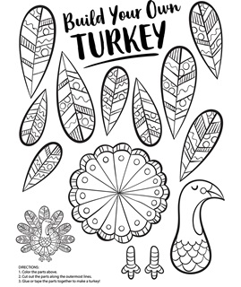 Thanksgiving (U.S.A.) | Free Coloring Pages | crayola.com