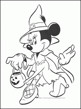 DISNEY COLORING PAGES | Witch coloring pages, Halloween coloring sheets, Halloween  coloring pictures