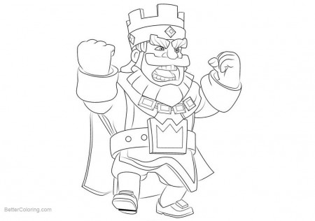 Clash Royale Printable Coloring Pages - Printable Word Searches