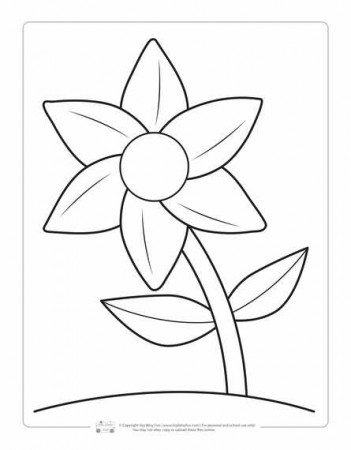 Spring Coloring Pages for Kids - itsybitsyfun.com