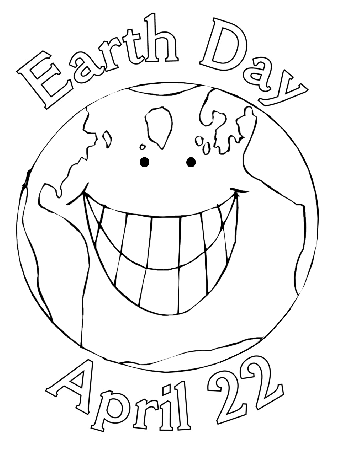 Earth Day Coloring Page: Earth Day - PrimaryGames - Play Free ...