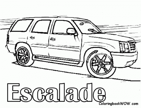 Chevy Coloring Page
