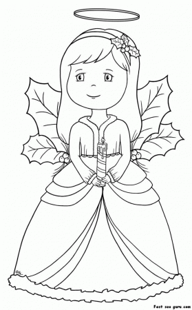 Meet Your Angel Coloring Book Coloring Angel Angel 34 Foundation ...