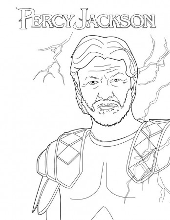 Percy Jackson Coloring Pages | Printable Shelter